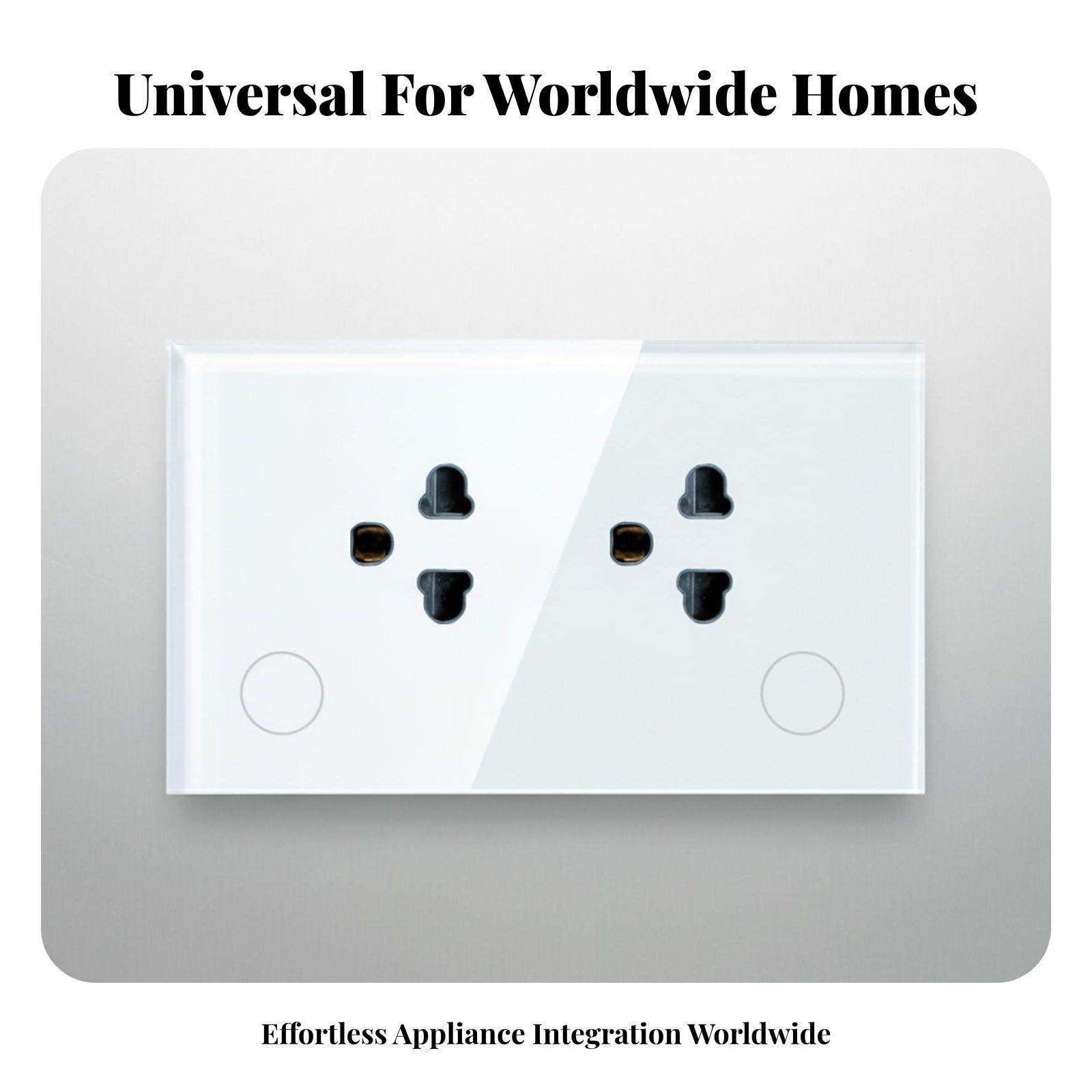 Matter Enabled Wifi Wall Socke - Timer Dual Outlet recension och pris